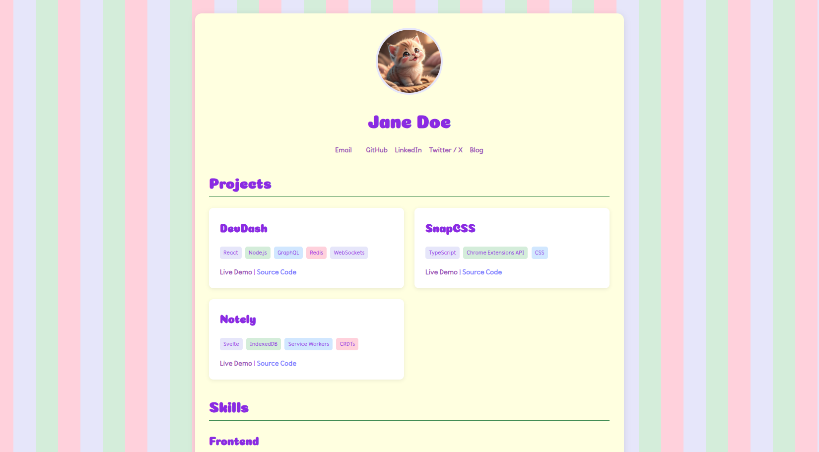 Pastel theme screenshot
