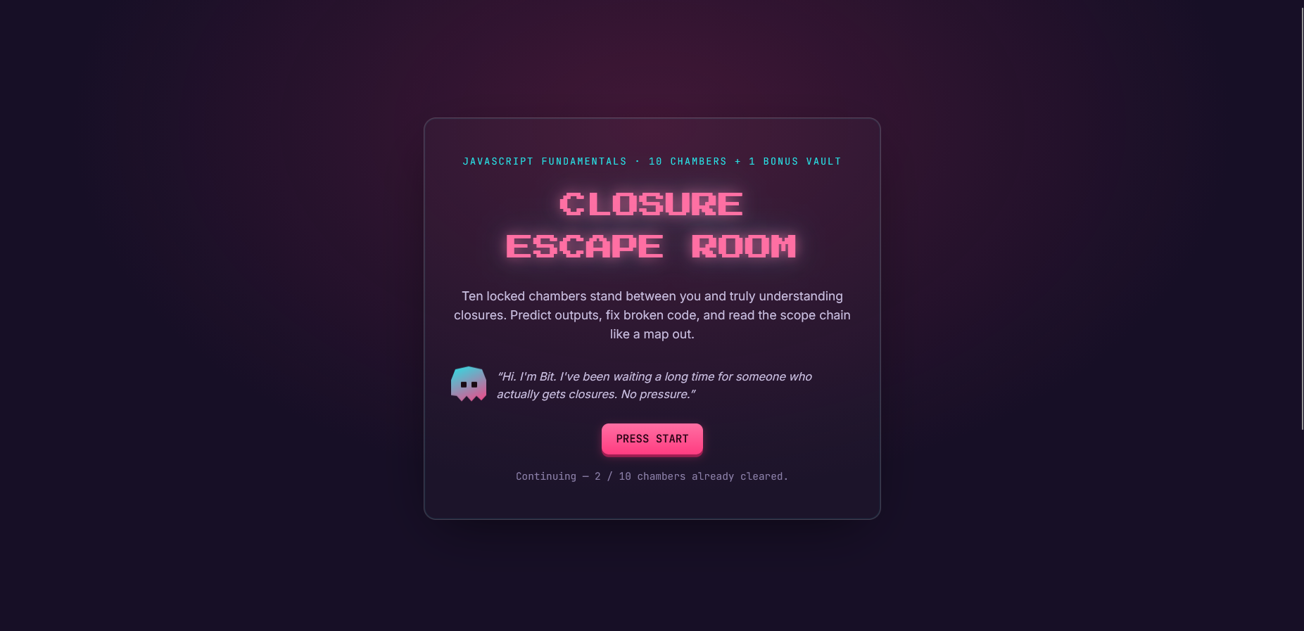 Closure Escape Room