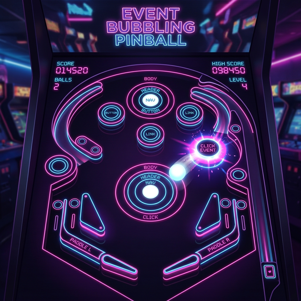 Event Bubbling Pinball