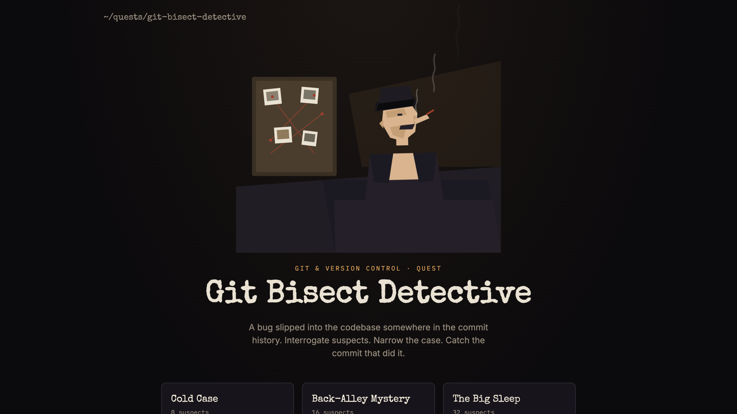 Git Bisect Detective