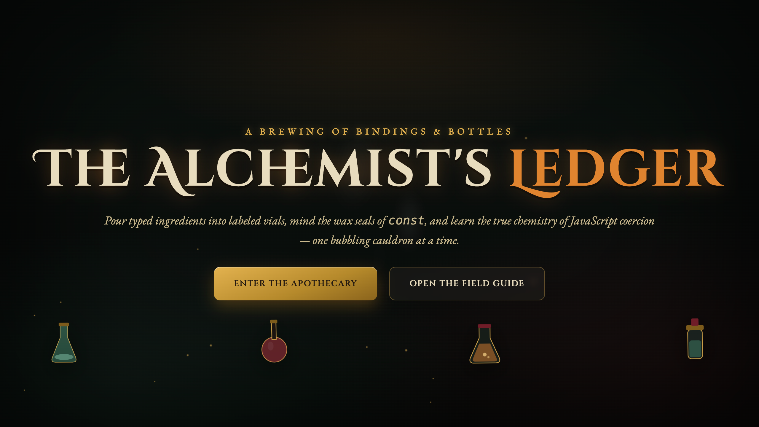 The Alchemist's Ledger