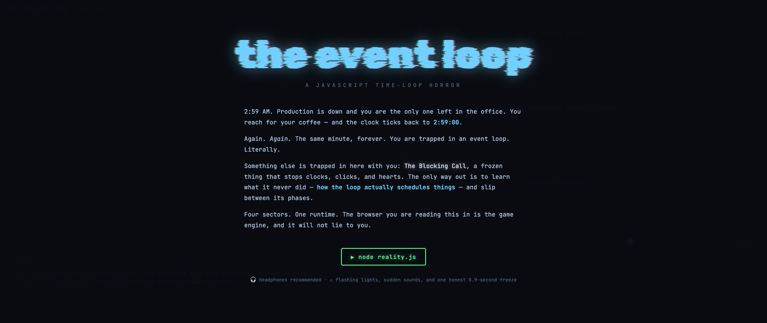 The Event Loop
