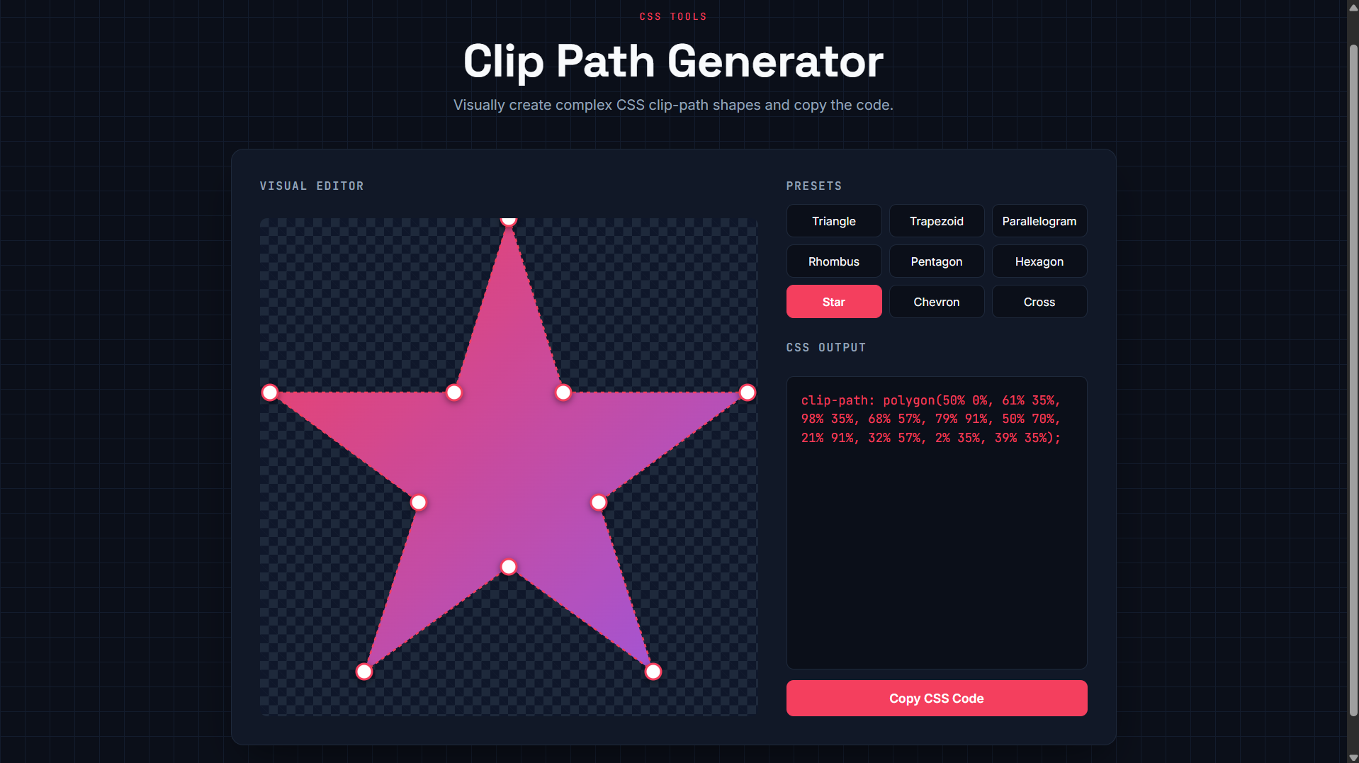 Clip Path Generator