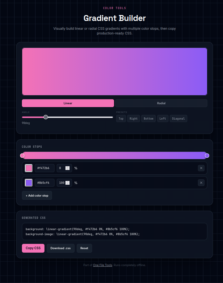 Gradient Builder