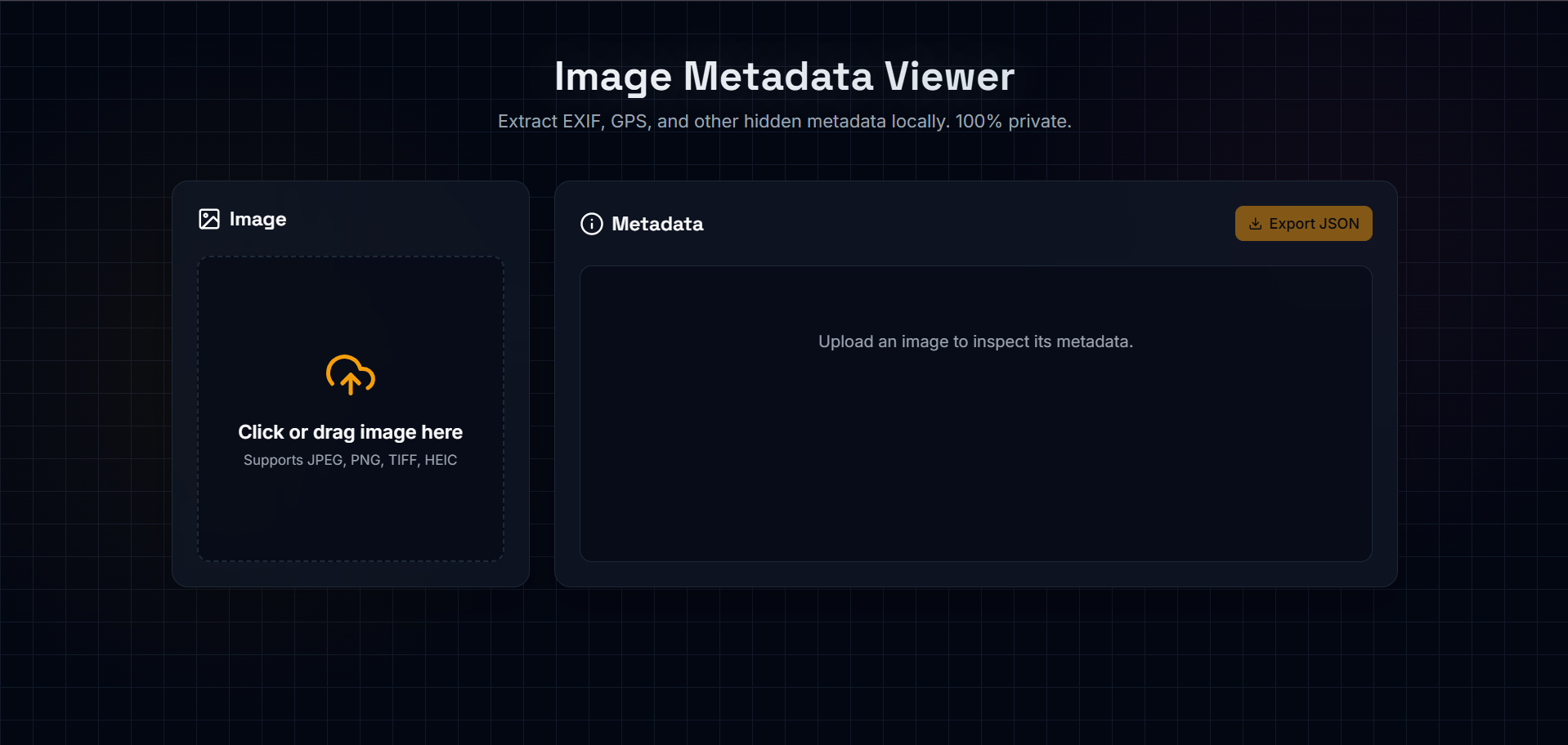 Image Metadata Viewer