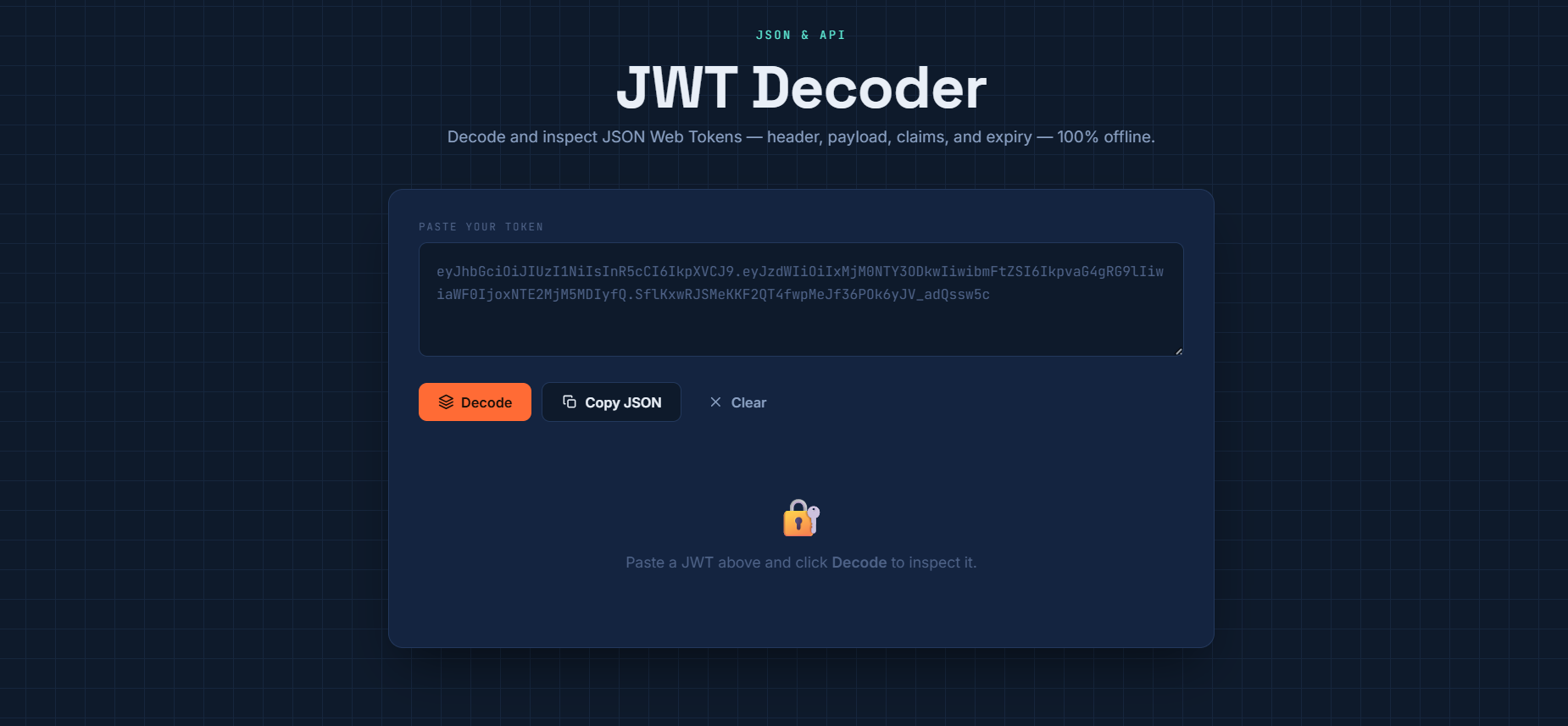 JWT Decoder